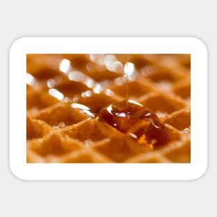 Waffle with Syrup Sticker